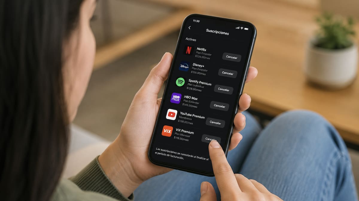 Así puedes cancelar Netflix, Disney+, Spotify, HBO, YouTube Premium y ViX desde tu celular sin llamar a soporte