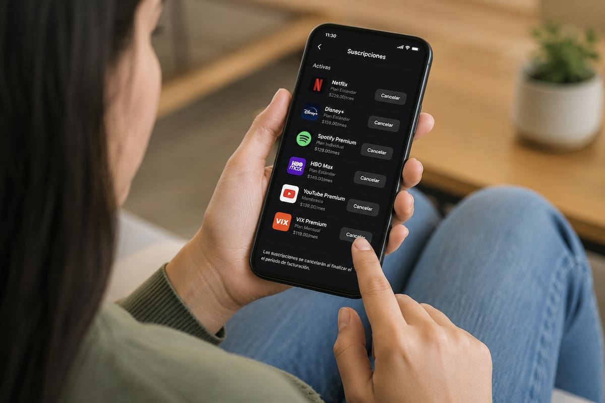 Así puedes cancelar Netflix, Disney+, Spotify, HBO, YouTube Premium y ViX desde tu celular sin llamar a soporte