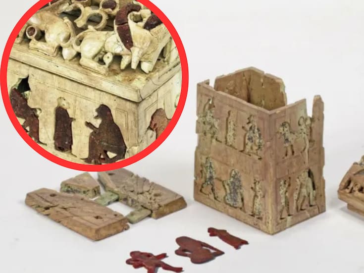 El cofre de ámbar y marfil de Belmonte Piceno se exhibe por primera vez al público tras más de 2,600 años