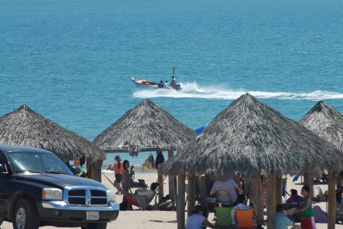Bomberos atendieron en Bahía de Kino reportes de ahogamiento