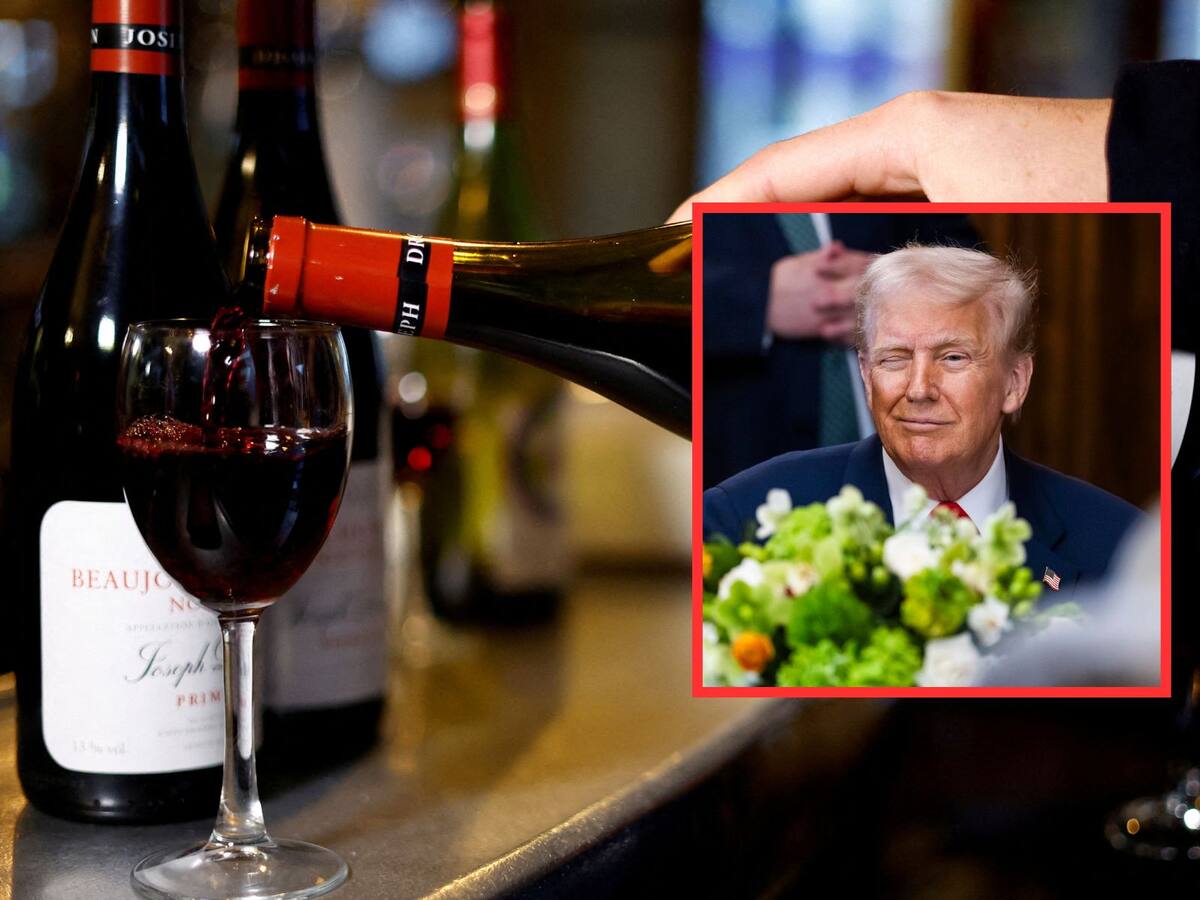 Trump vs. la UE: El presidente de EU amenaza con aranceles al vino y licores, si no elimina el gravamen al Whiskey. | Crédito: REUTERS/EFE