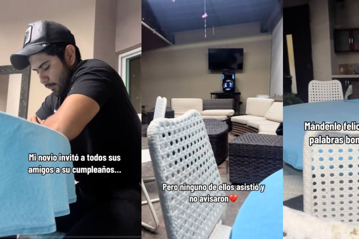 VIDEO: invita a todos sus amigos a su fiesta de cumpleaños pero lo dejan plantado