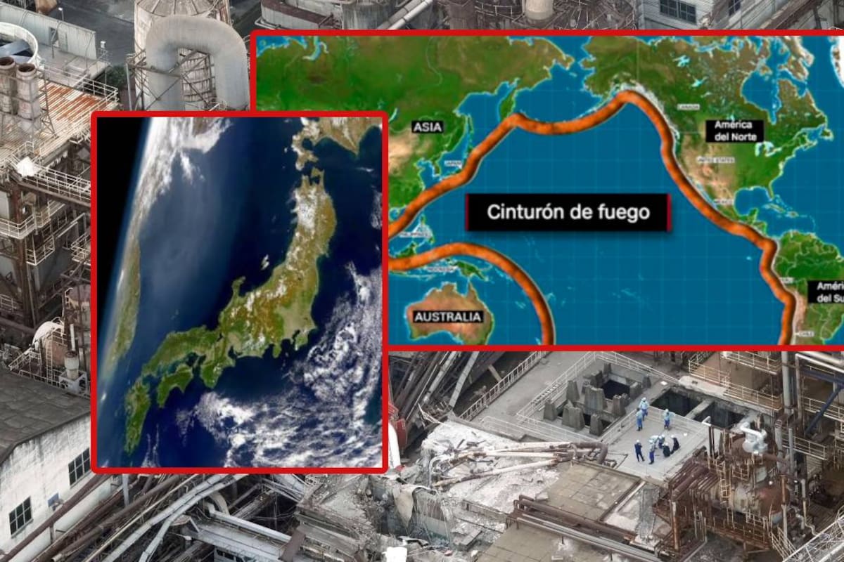 Japón, es uno de los países más sísmicamente activos del mundo por estar cerca del “Anillo de Fuego” o “Cinturón de Fuego” del Pacífico y varias zonas de subducción, esto tras terremoto de 7.1