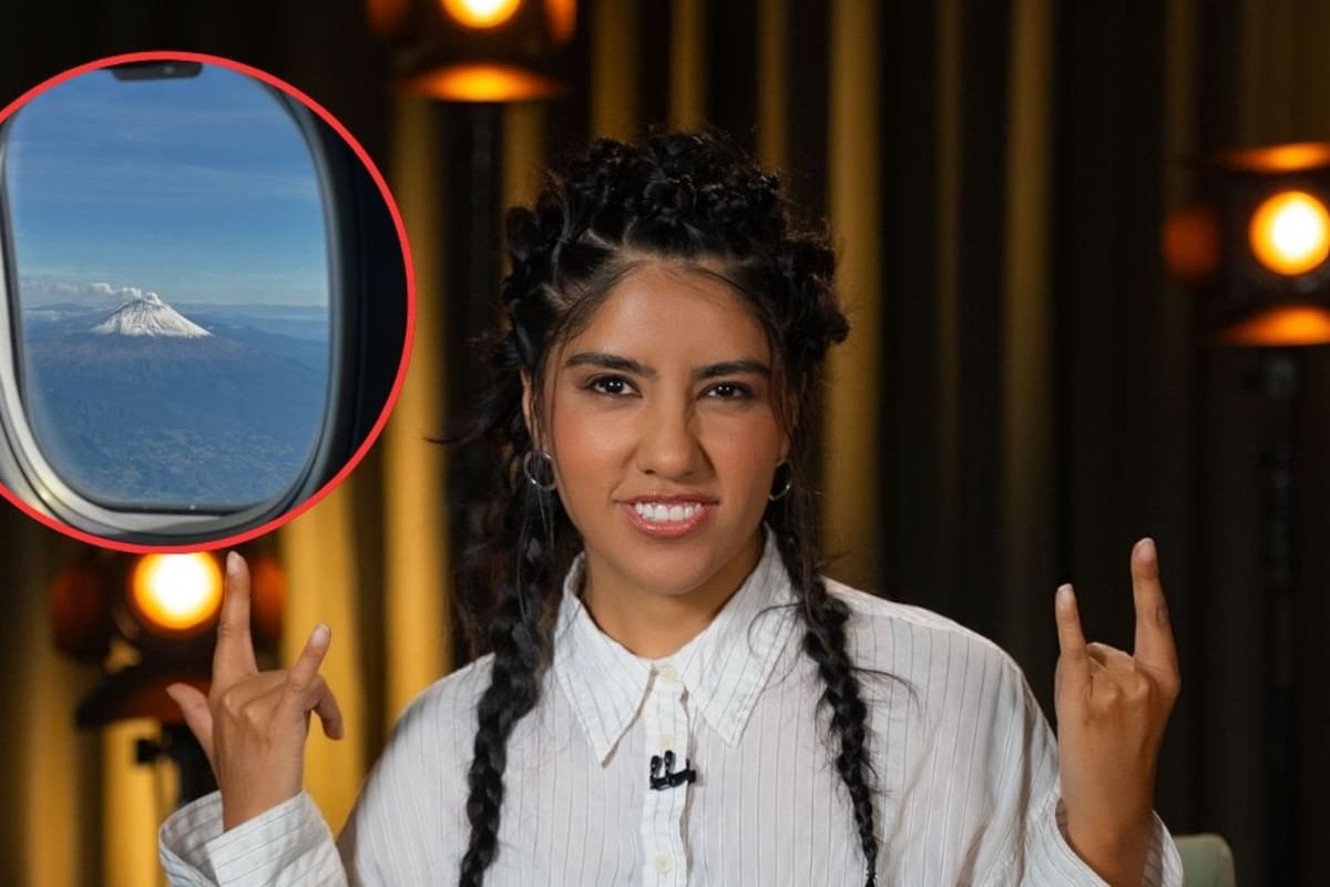 Karen Polinesia cuenta cómo el avión en el que viajaba fue impactado por un rayo, creyó que había muerto