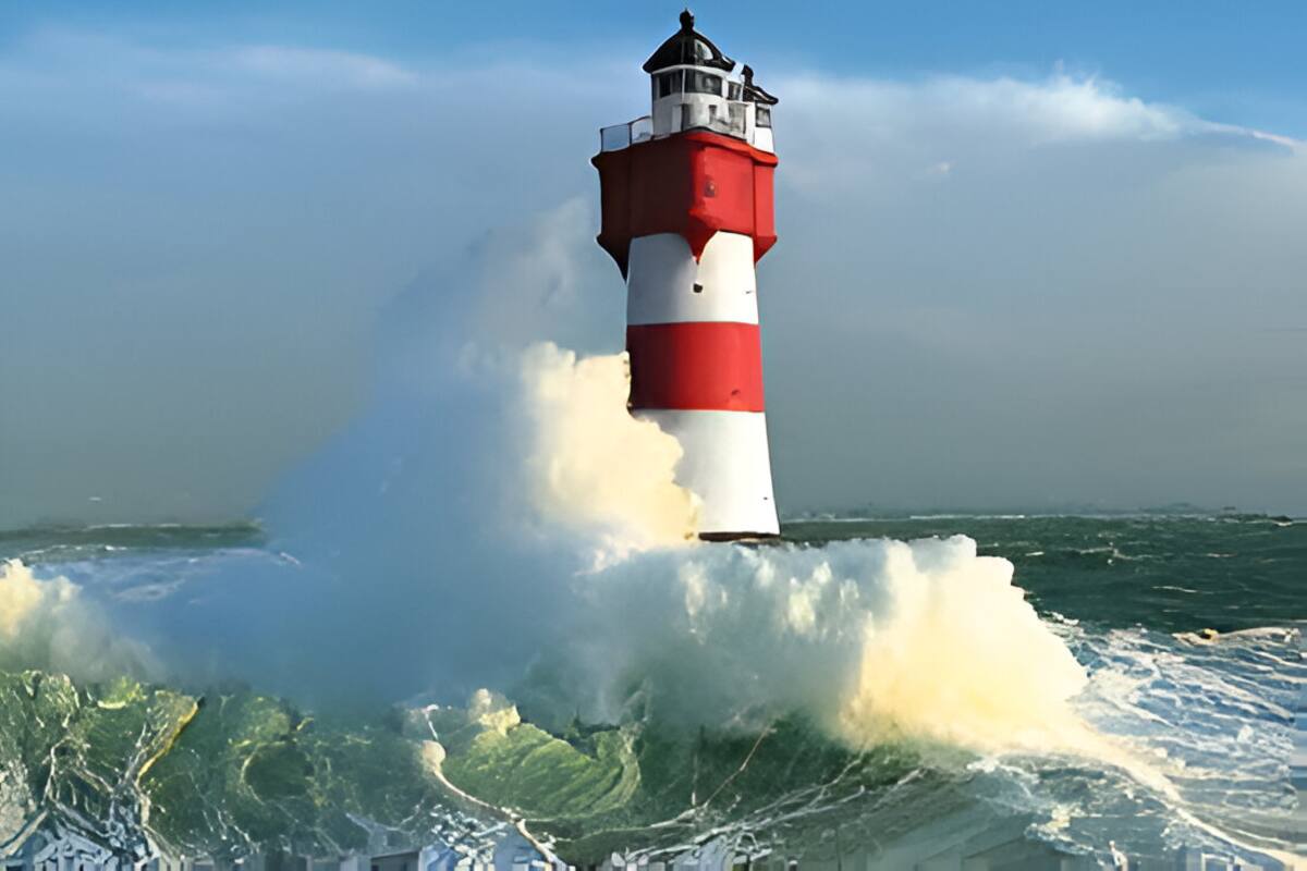 ¿Podrán los faros resistir el avance del mar debido al calentamiento global?
