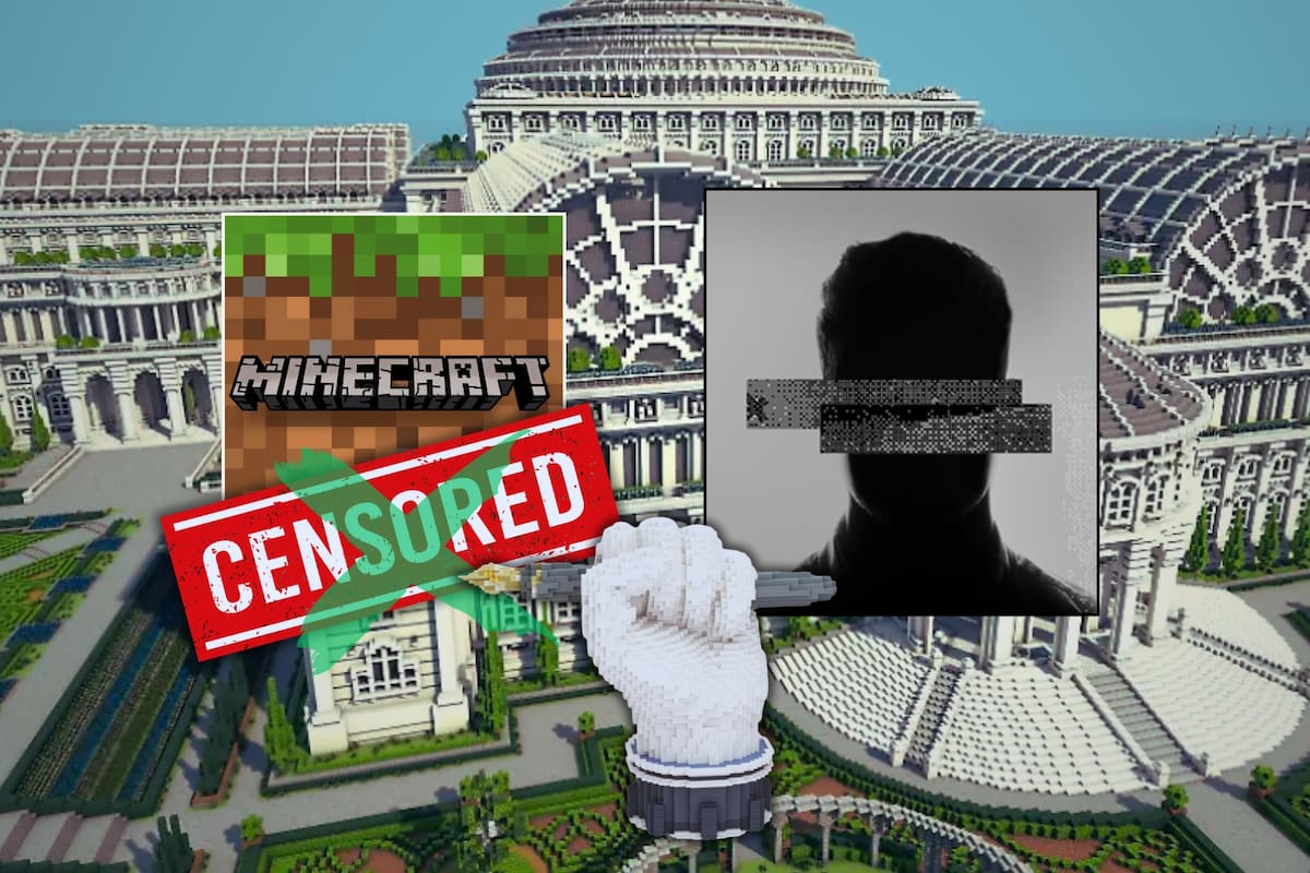 Minecraft tiene una biblioteca llena de archivos periodísticos que fueron censurados en todo el mundo, incluyendo México, y así es como puedes acceder a ella