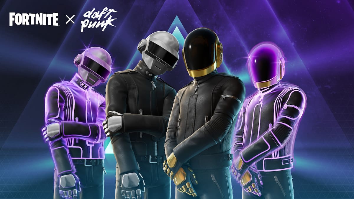 Un nuevo lote de Daft Punk también estará disponible en la tienda de Fortnite a partir del 25 de septiembre l Foto: Cortesía