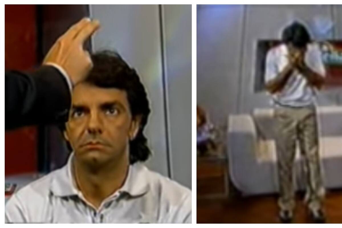 Viralizan video de Eugenio Derbez orinándose en vivo