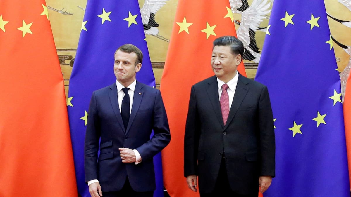 La tensión comercial entre China y la Unión Europea escala tras la propuesta francesa de imponer aranceles del 30% a mercancías chinas. (Reuters)