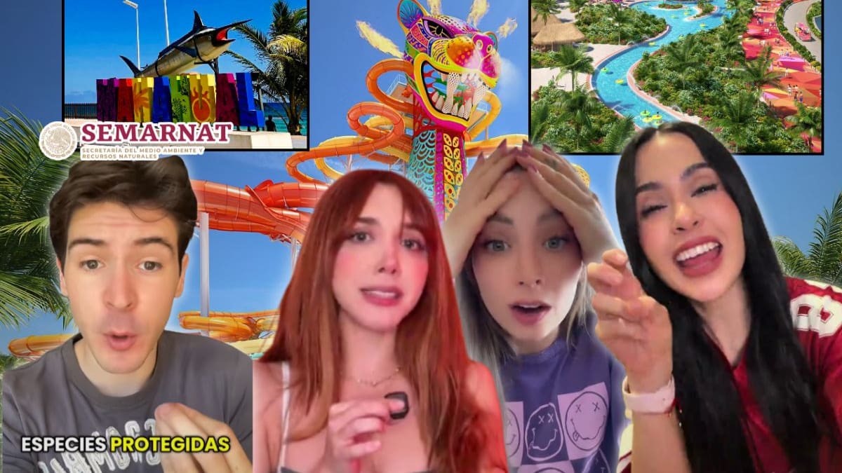 Influencers mexicanos convierten a Mahahual en tendencia nacional y llaman a frenar el parque acuático de Royal Caribbean por posible daño ambiental, mientras la petición ya supera los 4 millones de firmas