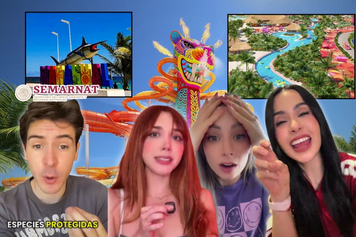 Influencers mexicanos convierten a Mahahual en tendencia nacional y llaman a frenar el parque acuático de Royal Caribbean por posible daño ambiental, mientras la petición ya supera los 4 millones de firmas