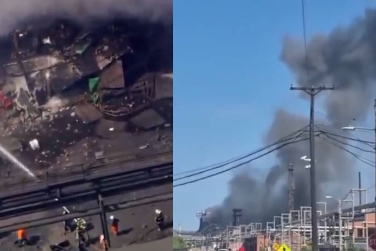 Explosión en planta siderúrgica de Pensilvania deja personas atrapadas