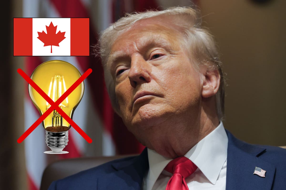 Canadá amenaza con cortarle la luz a EU por aranceles y contraatacar con la “misma arma”