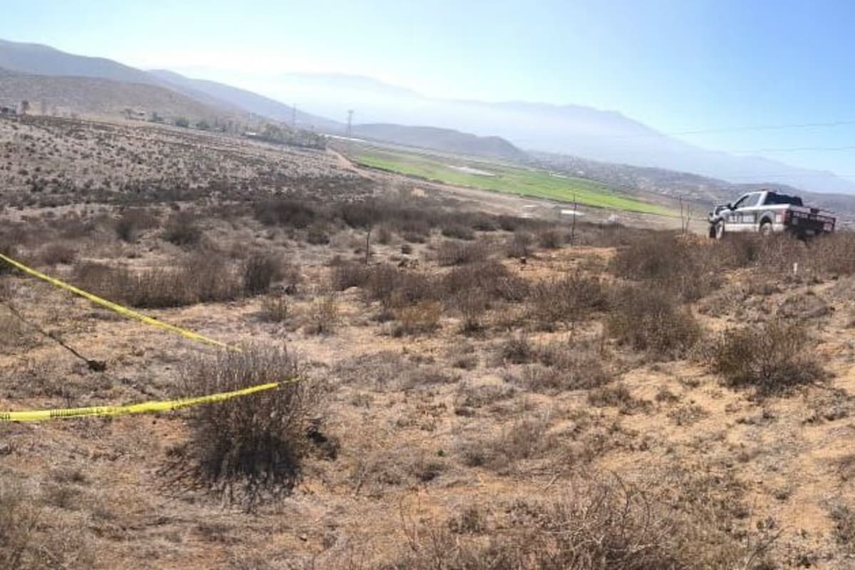 Localizan cuerpo calcinado en Maneadero