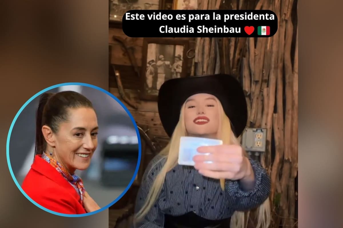 “Lubasha”, tiktoker rusa obtiene la nacionalidad mexicana tras petición a Sheinbaum y este fue su video de agradecimiento hacia la presidenta