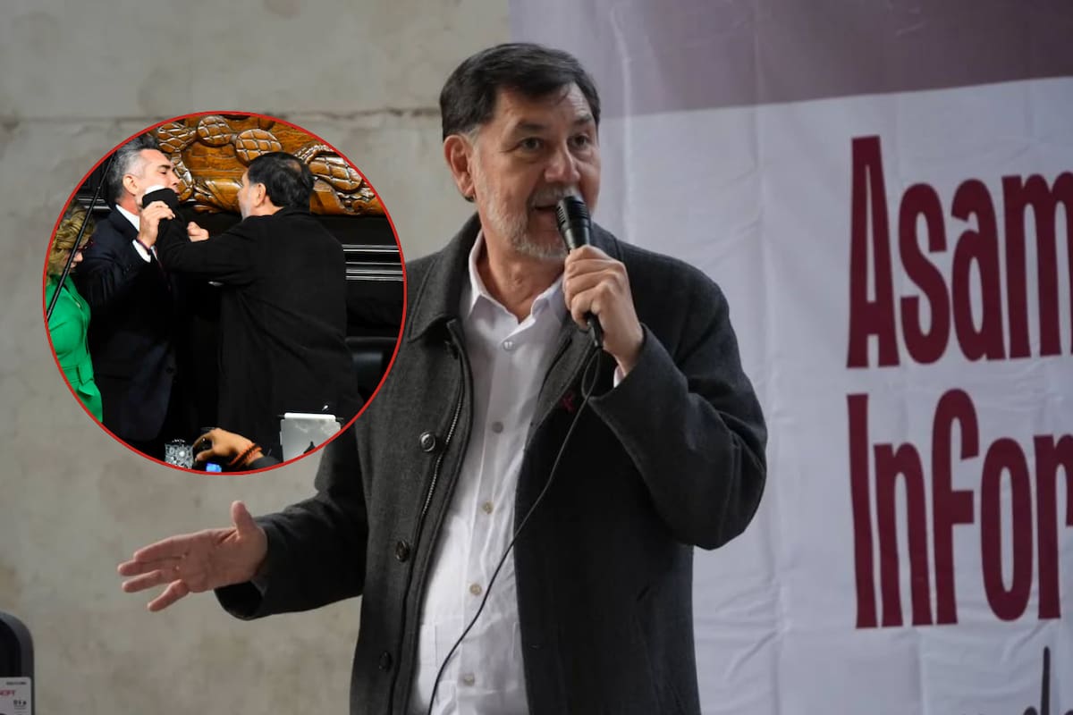 Noroña compara críticas por su pelea en el Senado con revictimización de mujeres: “Es como cuando dicen que a una mujer la violan por cómo iba vestida”