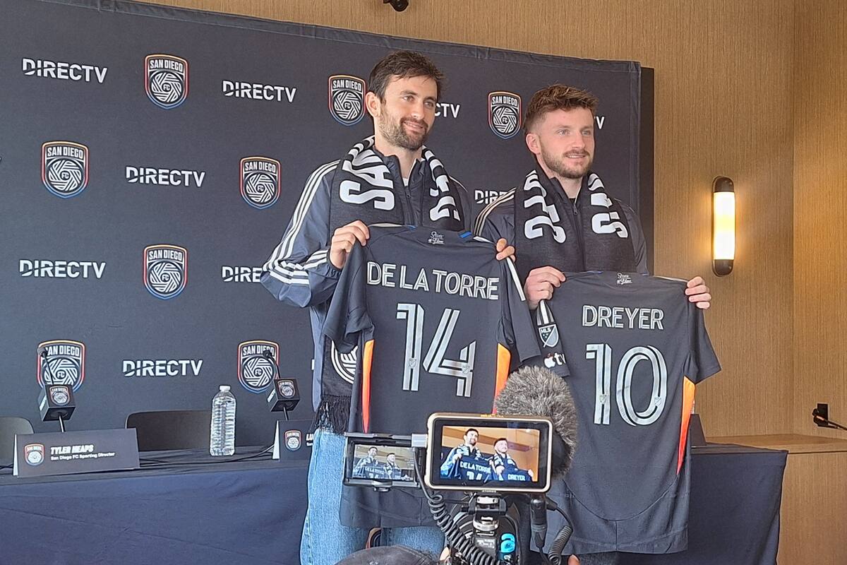 San Diego FC presenta a sus dos nuevos jugadores