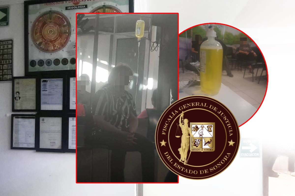 Familiares cooperaron para que se aplicara un suero vitaminado en Hermosillo y él cedió por la “buena voluntad” aunque no confiaba en ellos