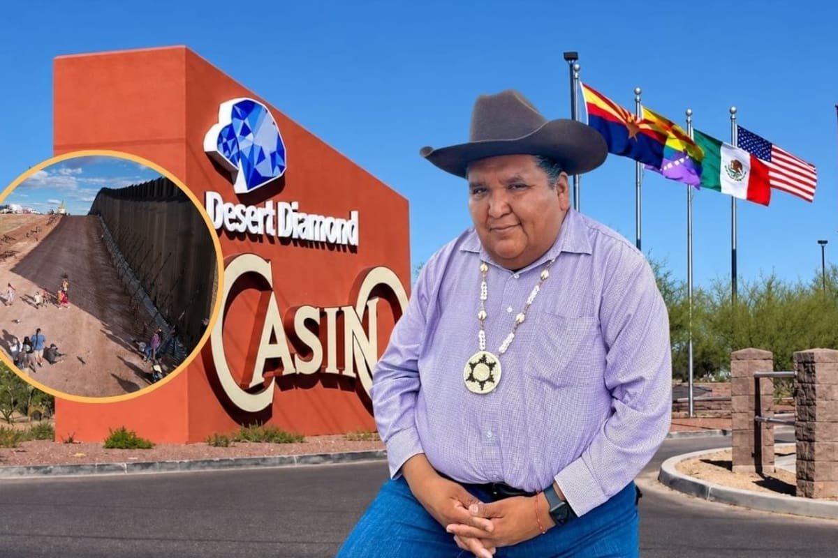 La Nación Tohono O’odham usará recursos de sus casinos para sostener la lucha legal contra el gobierno de EEUU y defender sus tierras ancestrales tras el fallo que permite construir el muro fronterizo de Trump entre Sonora y Arizona