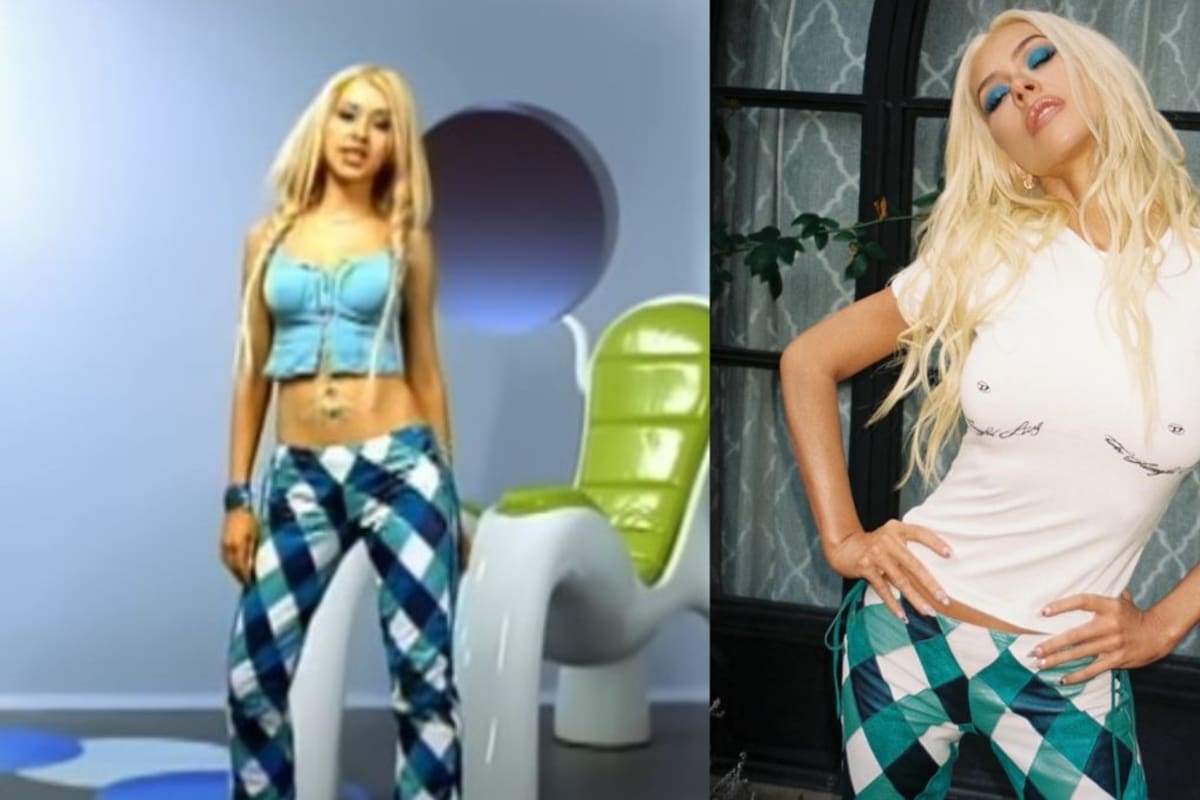 Christina Aguilera vuelve a lucir los outfits de su video ‘Come On Over’ después de 24 años