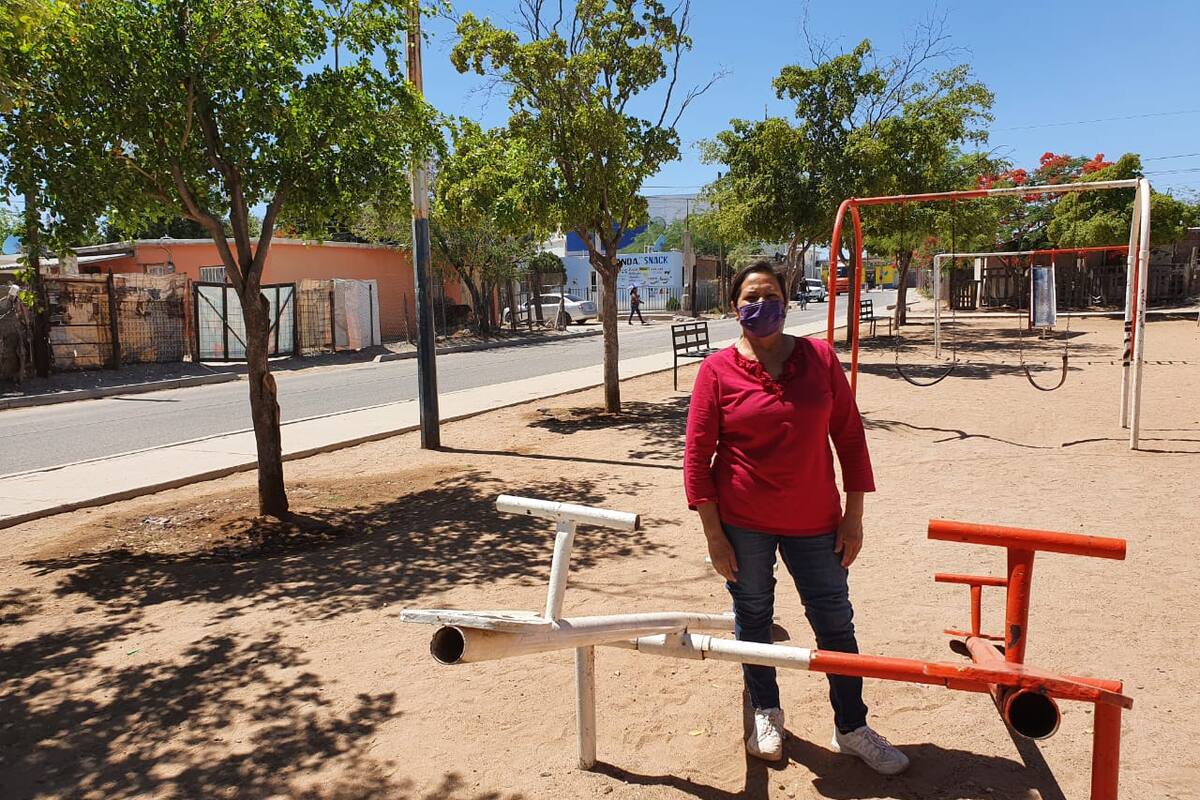 Hermosillo: Transforma basurero en el parque de la colonia