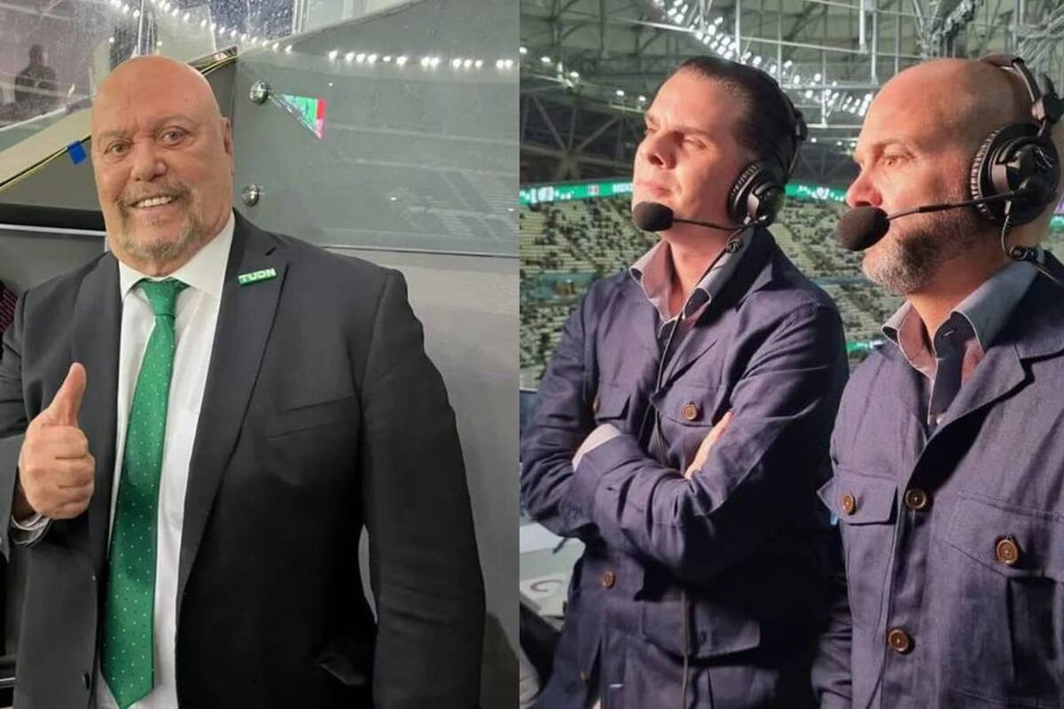 'Perro' Bermúdez lanza "pedrada" a TV Azteca, Martinoli y 'Doctor' García en plena transmisión de Qatar 2022