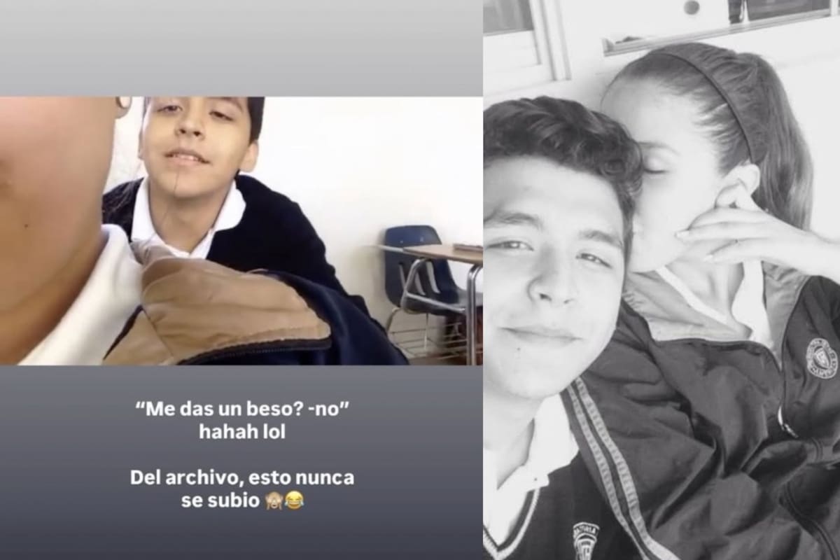 Exnovia de Nodal publicó FOTOS cariñosas de ella y el cantante cuando estaban juntos en la preparatoria