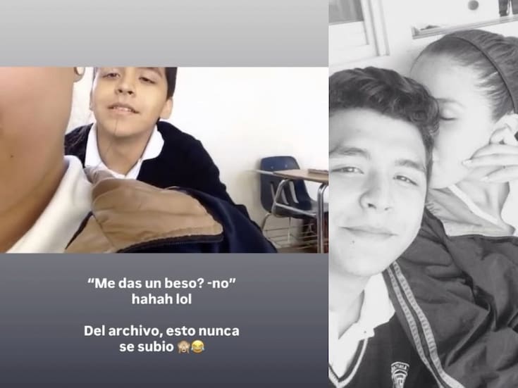 Exnovia de Nodal publicó FOTOS cariñosas de ella y el cantante cuando estaban juntos en la preparatoria