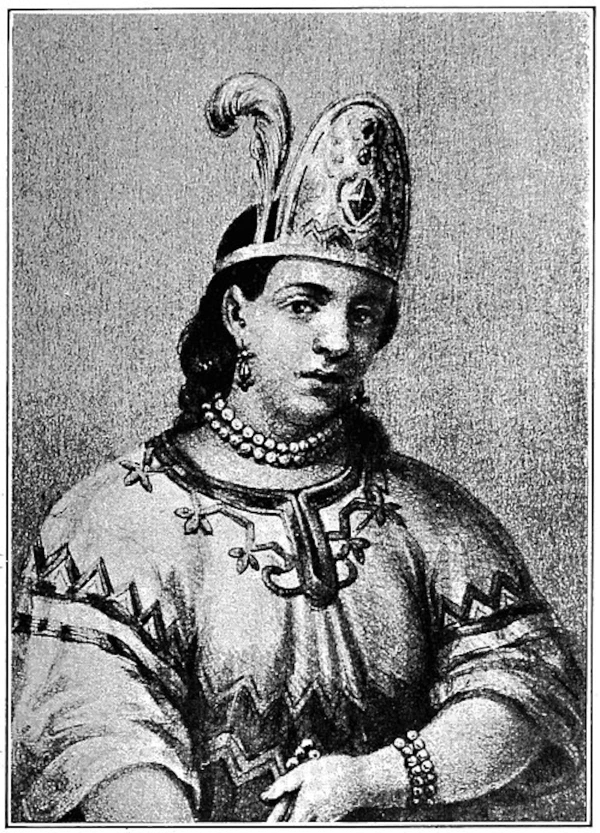 La Malinche. | Crédito: Wikimedia Commons / Autor desconocido, 1916.