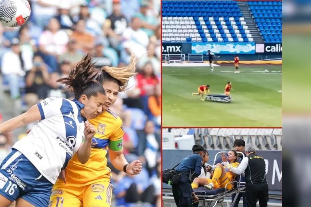 Fractura de Nayeli Rangel exhibe a Liga MX Femenil: Critican que sus compañeras hayan tenido que llevar camilla para atenderla