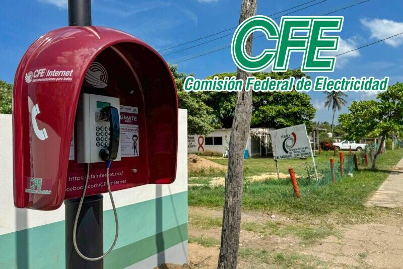 Las cabinas permiten realizar llamadas gratuitas a cualquier número fijo o móvil en México