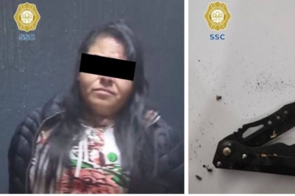 Una mujer es acusada de asesinar a un hombre a navajazos en la alcaldía Cuauhtémoc en la CDMX