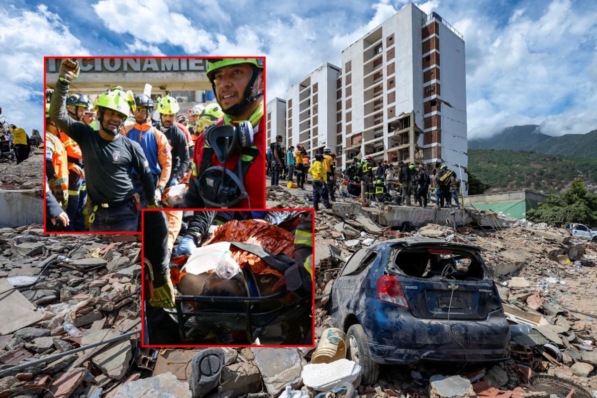 Venezuela eleva a 3 mil 342 la cifra de muertos por los terremotos, mientras Hernán Gil queda como el último sobreviviente rescatado por brigadas internacionales tras ocho días bajo los escombros; equipos internacionales comienzan a retirarse
