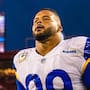 ¿Qué le pasó a Aaron Donald de los Rams y por qué está en duda para el juego de la NFL Semana 1 en Australia?
