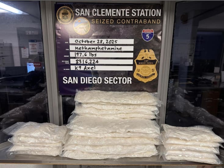 Patrulla Fronteriza realiza grandes decomisos durante cierre de gobierno