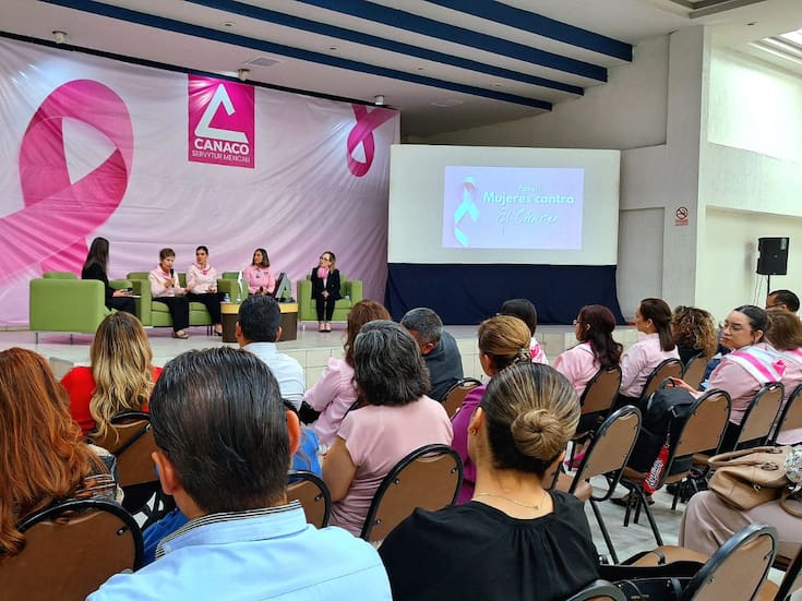 Realizan panel “Mujeres Contra el Cáncer” en Canaco Mexicali