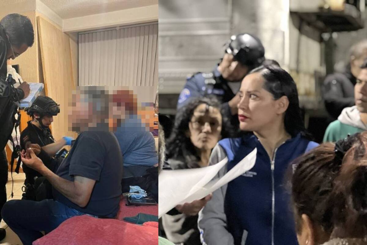 CDMX: Sandra Cuevas visita casa donde falleció una mujer tras sismo