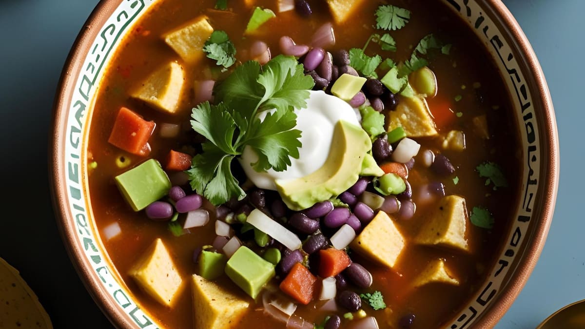 Cómo hacer la tradicional sopa azteca de tortilla | Foto: Especial