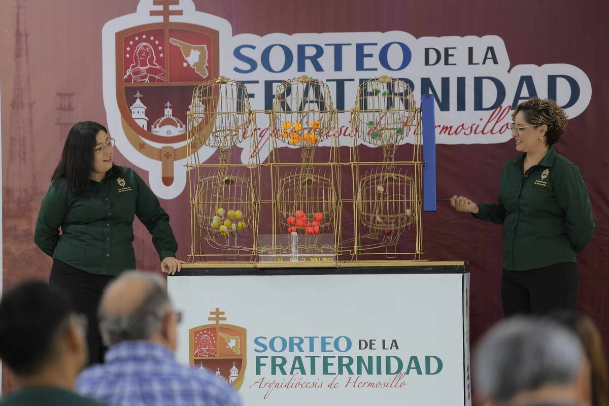 Lidia Ávila gana el primer premio en el Tercer Sorteo de la Fraternidad de la Arquidiócesis de Hermosillo
