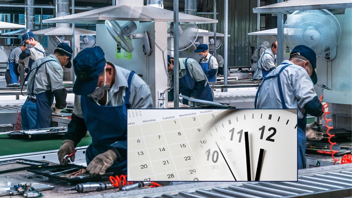 Empresarios proponen incentivos fiscales ante posible reducción de jornada laboral a 40 horas. Foto: Canvas