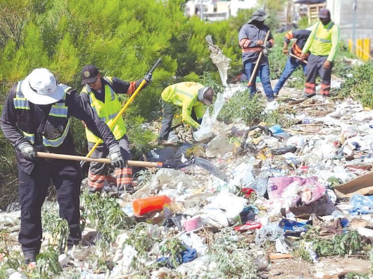 Retiran más de 2 mil 200 toneladas de basura de espacios públicos en Nogales durante 2025