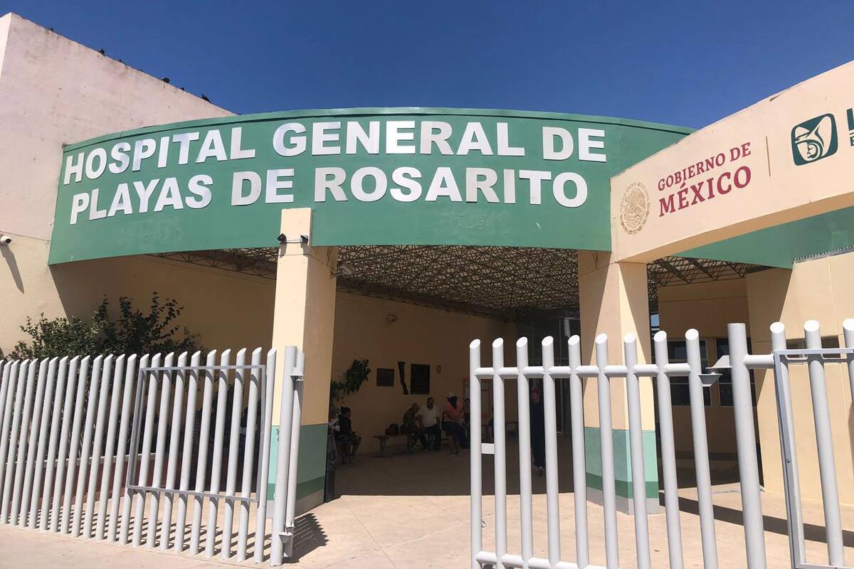 Llega al Hospital General de Rosarito hombre con lesiones de bala