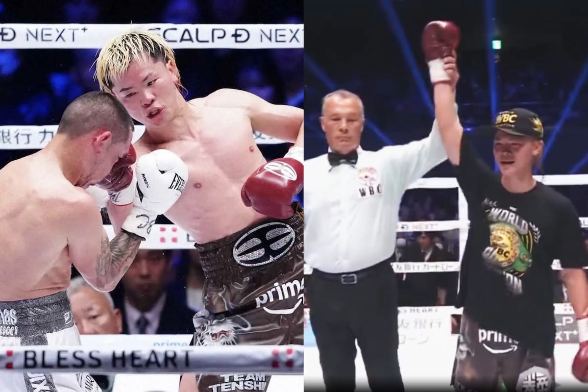 Juan Francisco “Gallo” Estrada cae por nocaut técnico ante Tenshin Nasukawa en Tokio y pierde la oportunidad por el título peso gallo del CMB