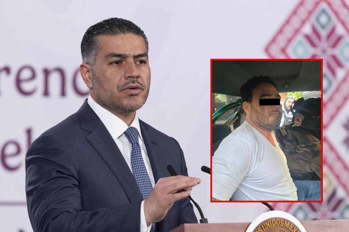 Cae ‘El Bótox’, líder criminal que pidió la intervención de Trump en México: Harfuch confirma su captura tras operativo en Michoacán