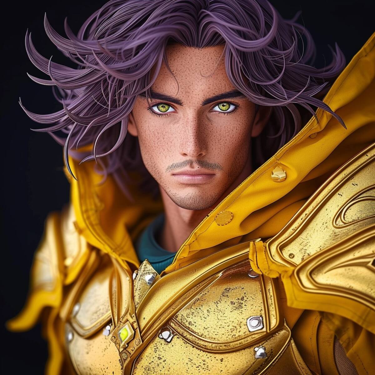 La visión de Midjpurney da un giro al clásico Mū de Aries, dotándolo de una atractiva apariencia que desafía la imaginación.