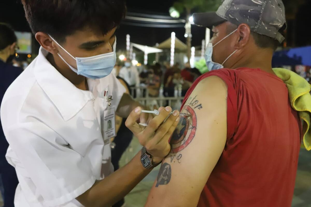 Se aplicaron 550 vacunas contra el Covid-19 en Mexicali