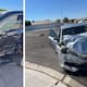 Tras choque en San Luis, Arizona, detienen a dos conductores