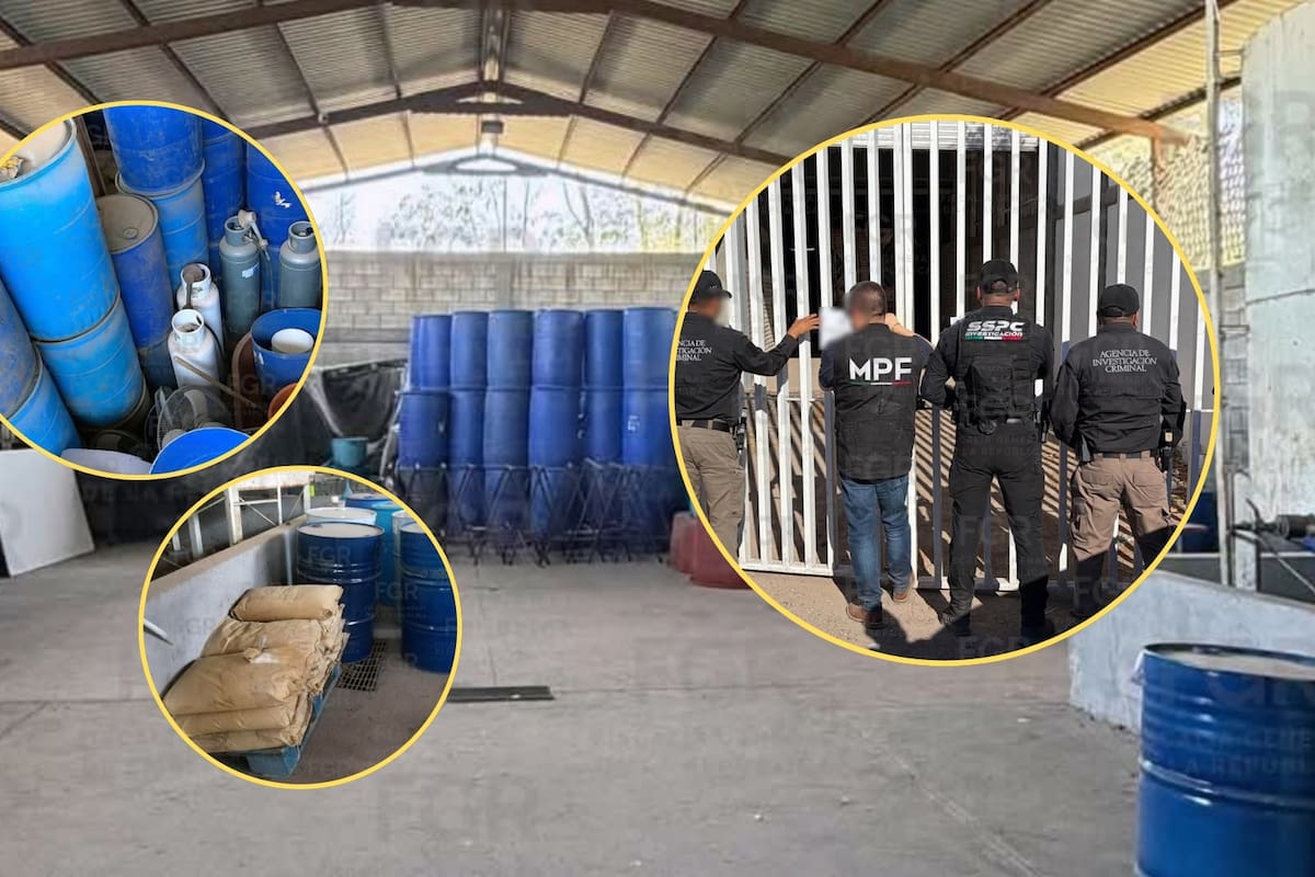 Desmantelan narcolaboratorio en Esperanza; aseguran casi 26 toneladas de precursores