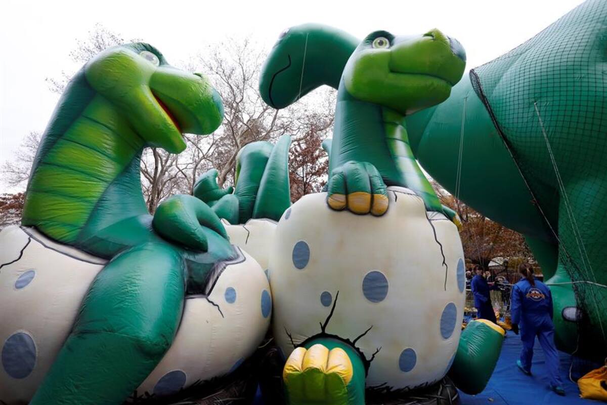 Así fue el desfile de globos de Macy's de Acción de Gracias