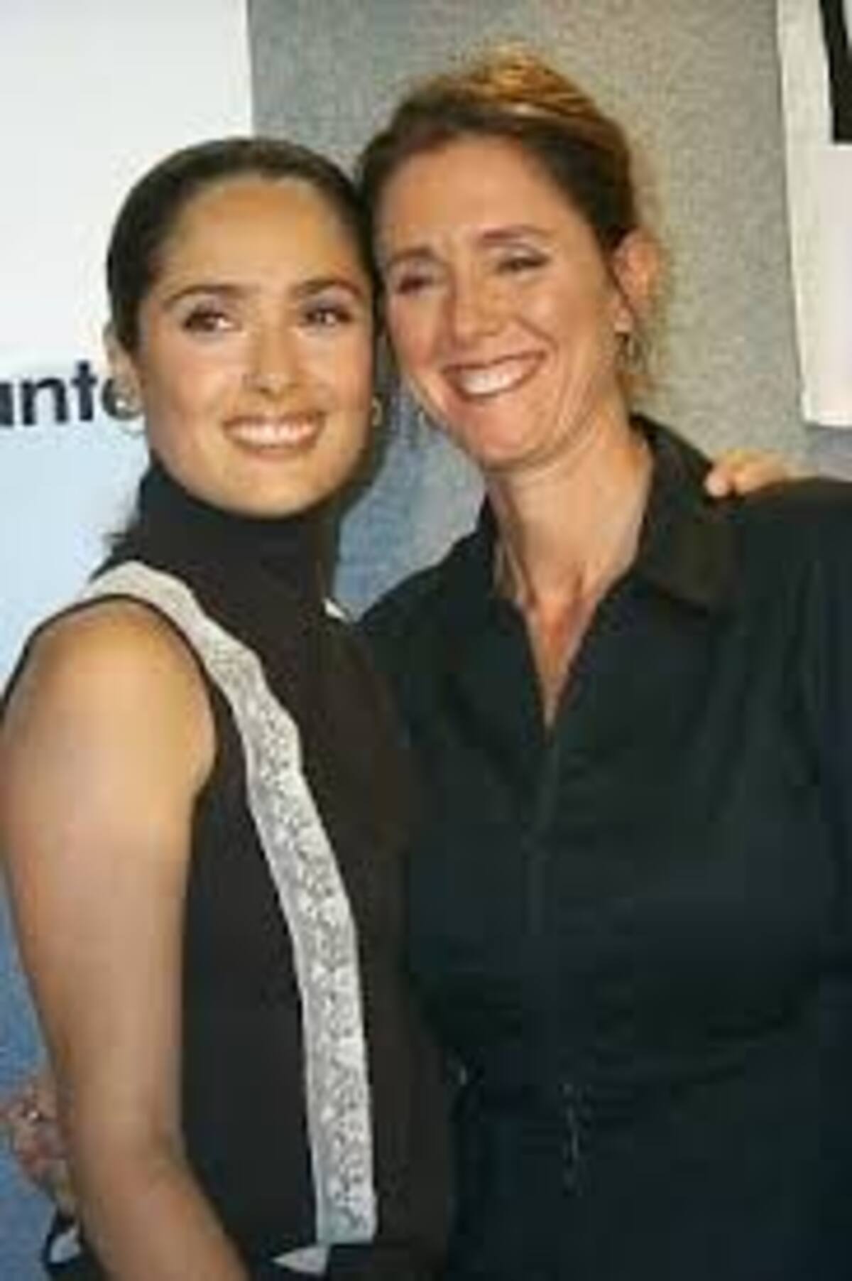 Salma Hayek y Julie Taymor.